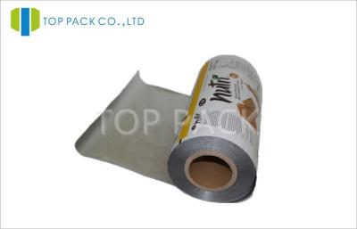 China Food Grade Aluminum Foil Laminated Packaging Film For Packing Food / Snack for sale