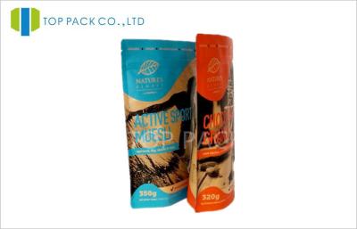 China Food Use aluminum foil stand up pouch Packaging , stand up food bags for sale