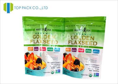 China Plastic Laminated Glossy Finished resealable stand up pouches For Fruit for sale