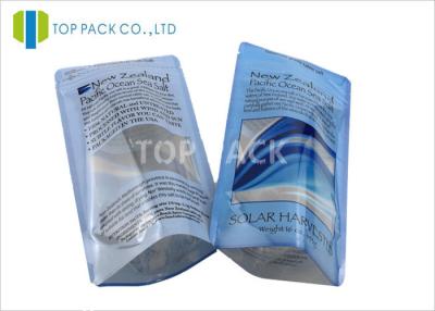 China Oem Ziplock Stand Up Pouches , Plastic Laminated Clear Front Food Doypack Packaging for sale