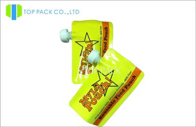 China Plastic Stand Up Pouch With Spout , Berries Spouted Pouches Packaging for sale