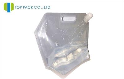 China Plastic Spouted Pouches Packaging BOPA Eco-Friendly Gusset Bottom Water Store for sale