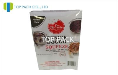 China Back Sealed  Side Gusset Bags Beautiful Moisture Proof Cookie 340g for sale