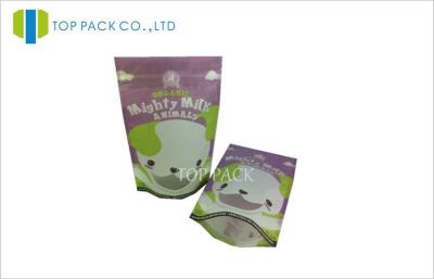 China Heat Seal Ziplock Stand Up Pouches Recyclable with Resealable for sale