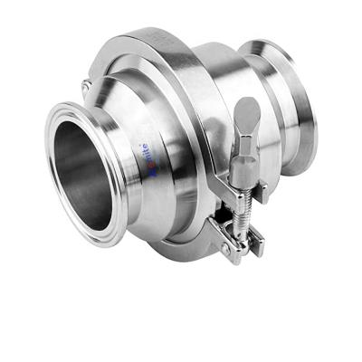 China General Sanitary Double Spring Check Non Return Plate Stainless Steel Check Check Valve for sale