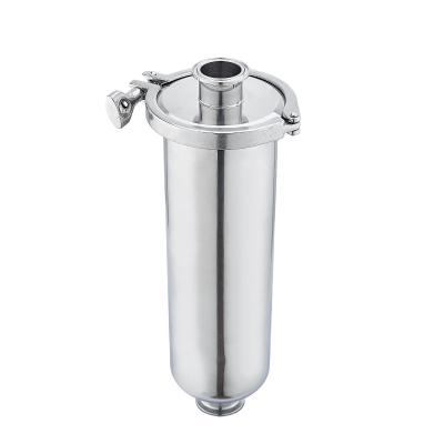 China Brewery Industry SS304/316L Food Or Water Beverage Beverage Food Industries Mirror Polish Straight Strainer Y Strainer Sanitary Beer Filter for sale