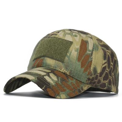 China COMMON Adjustable Army Camouflage Camouflage Hats Outdoor Sport Hats Army Fan Hats Patch Camouflage Military Baseball Caps for sale