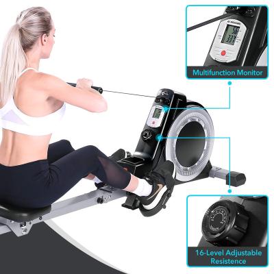 China Home Use Cable 16 Level Fitness Indoor Magnetic Rowing Machine for sale