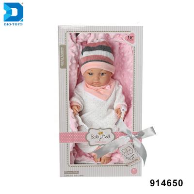 China 16 Inch Plastic Baby Gift Wonderful Environmental Material Beautiful - Doll Toys for sale