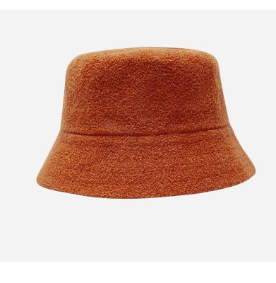 China Terry Towel Dobby Embroidered Bucket Hats With Custom Logo, Simple Terry Towel Velor Velvet Bucket Hats for sale