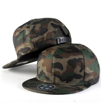 China COMMON Snapback Hat Custom Snapback Basketball Camouflage Camouflage Fashion Simple Snap Back Bulk for sale