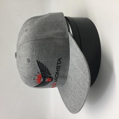 China OEM COMMON Fashion Woven Patch Embroidery 3D Snapback Hat Custom Flat Two Tone Printed Flat Brim Snapback Hat for sale