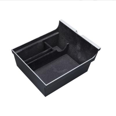 China Center Console Tray Storage Box Assembled Organizer For Tesla Model 3 Model Y Car Accessories for sale