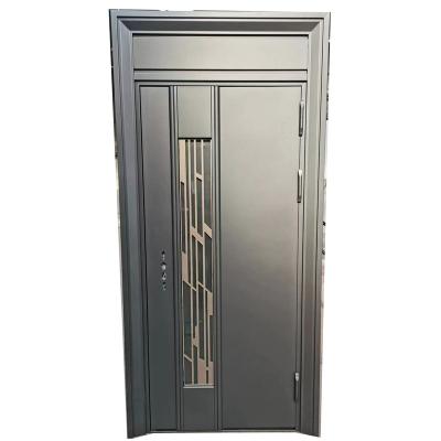 China Exterior anti-theft luxury high quality security door entrance low price design steel door for sale