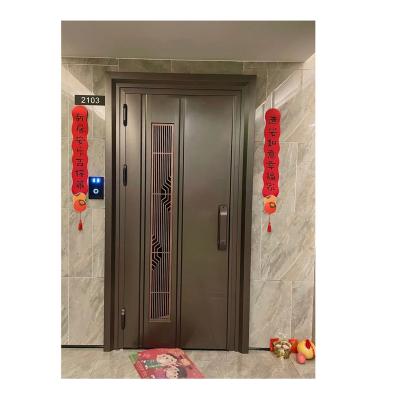 China Anti Theft Security Main Entry Door Cheap Exterior Steel Design for sale