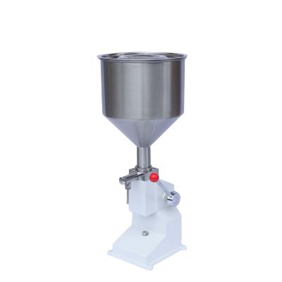 China A-03 Food Manual Liquid Detergent Bottle Filling Machine for sale