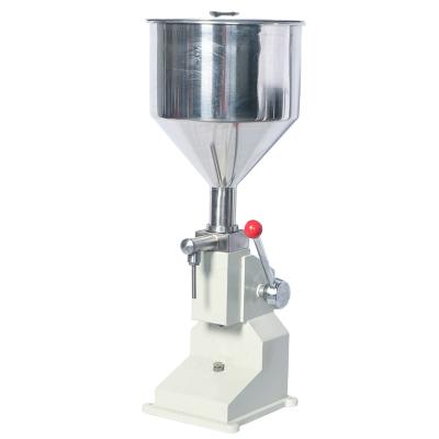 China A-03 Manual Type Food Paste And Liquid Filling Machine For Honey Toothpaste Juice Gel Shampoo Hand Wash Filling for sale