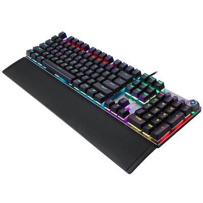 China Light Switch Ghosting Wired Mechanical Gaming Keyboard for sale