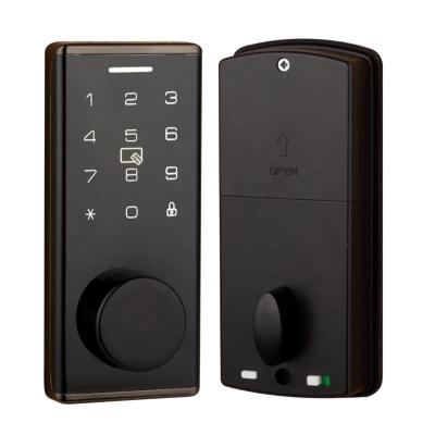 China Home Hotel Apartments Smart Lock Automatic Office Deadbolt Lock Open NFC Cards Lock Airbnb Home Exterior for sale