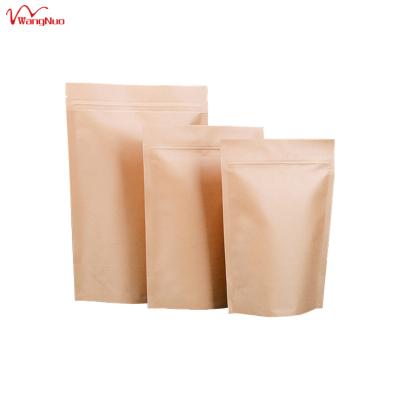 China Biodegradable Custom Printing Kraft Paper Comic Ziplock Bag For Food Packaging for sale