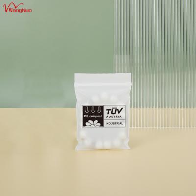 China BIODEGRADABLE 7 x 10 cm Logo Plastic Corn Starch Custom Biodegradable Frosted Ziplock Bag for Sundries Packaging for sale