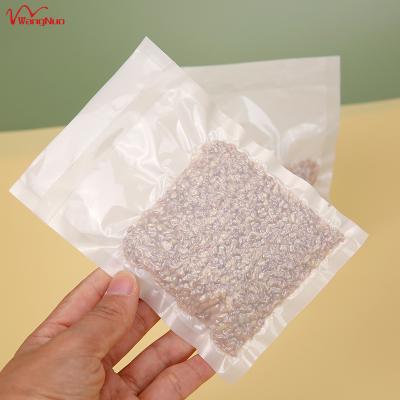 China Cheap BPA Free Biodegradable Customized 3 Side Seal Vacuum Sealer Bag BIODEGRADABLE For Food Preservation for sale