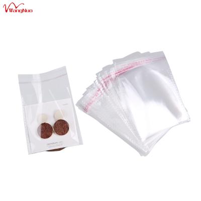 China Recyclable Factory Direct Custom Clear Plastic Opp Seal Self Adhesive Clear Poly Bag for sale