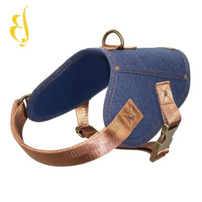 China Sustainable Small Weight Pulling Soft Padded Waterproof Dog Harness for sale