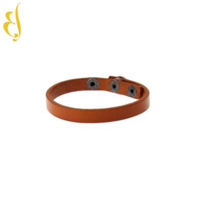 China Personalized Leather Wrist Band With Simple Personality Customized PU Wristband for sale