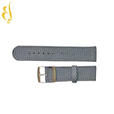 China Fabric Customized Any Color And Size Two Part Straps Perlon Watch Band for sale