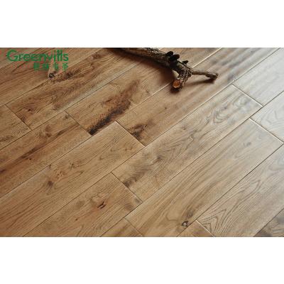 China China Modern Cheap Price 18mm Parquet White Oak Solid Flooring Durable Hardwood Flooring for sale