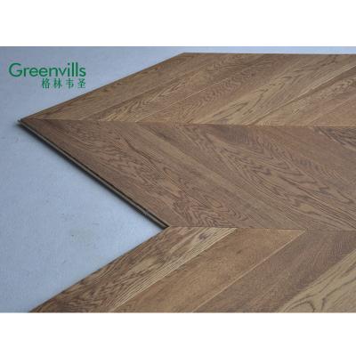 China Interior Decoration 2019 Generous Herringbone Herringbone Parquet Engineered Wood Flooring Tiles For All Design Rooms for sale