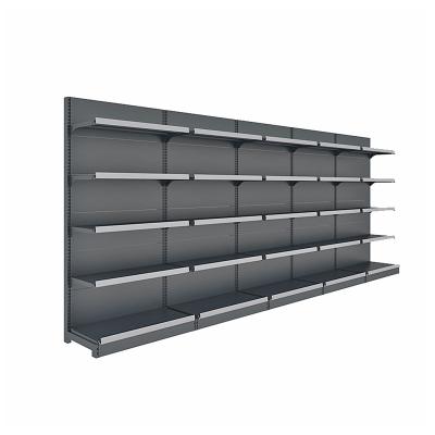 China Single Sided Customized Retail Store Gondola Shelving For Supermarket Or Beauty Store Supermarket Shelf for sale