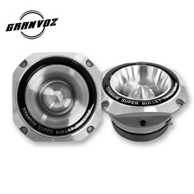 China High Power 44.4mm 200W 4 Newcomer Aluminum 8 Ohm 4 Inch Horn Driver Car Super Bullet Tweeter Compression Aluminum Driver for sale