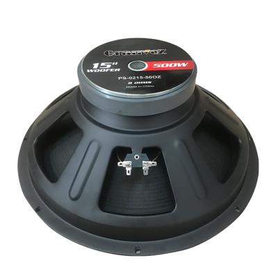 China No 15 Inch 800W 15 Ohm Powered Subwoofer For Audio Loudspeaker Driver Speaker With Aluminum Voice Coil for sale