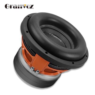 China 3000W Aluminum Basket 300OZ Aluminum Magnet 300OZ Under Seat 12 Inch Subwoofer For Cars for sale