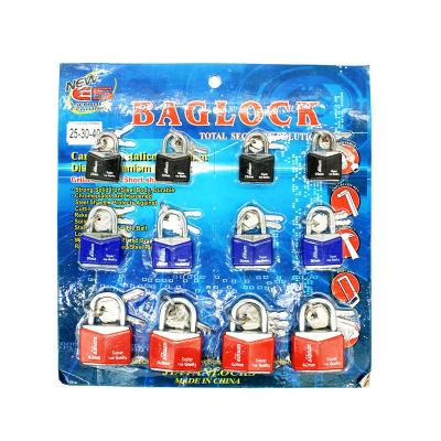 China Home.etc Colorful Short Shackle Logo Padlock Body Security Lockout Padlocks for sale