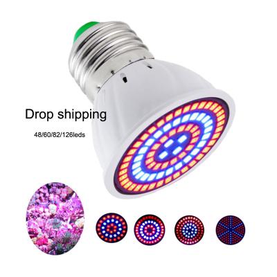 China Seed Starting Braysle LED Plant Light SMD285 Bulb Full Spectrum E26 B22 220V Bulb Hydroponic Plant Sunlight For Indoor Green House VEG for sale