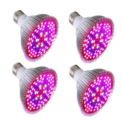 China Seed Starting Braysle 50W 100WLED GrowLight Bulb Full Spectrum E26 e27 Hydroponic Plant Bulb For Indoor Green Home VEG for sale