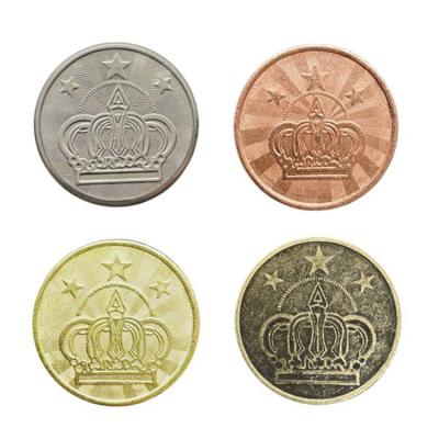 China Wholesale Customized Token Arcade Game Custom Game Coins Token Metal Coins Amusement Arcade Coin For Game Machine 003 for sale