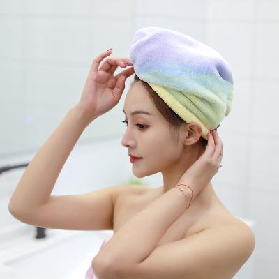 China Premium QUICK DRY Quality Water Absorption Quick Dry Thicken Dry Hair Cap Dry Hair Towel for sale