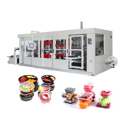 China Plastic Products Automatic Vacuum Disposable Plastic Cup Forming Thermoforming Machine With Low Price for sale