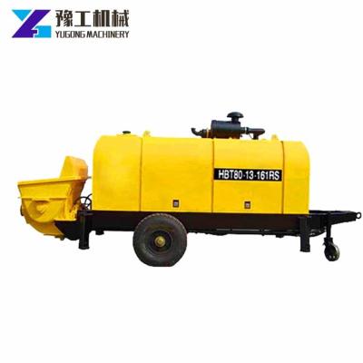 China Good quality construction concrete pump truck type concrete mixer pump concrete pump machine price for sale for sale