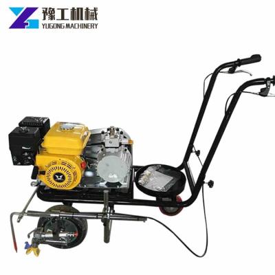 China Best Selling Single / Double Line Road Marking Machine For Running Track for sale