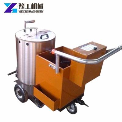 China Construction worksÂ   Thermoplastic Hot Line Road Marking Hand Push Melting Machine for sale