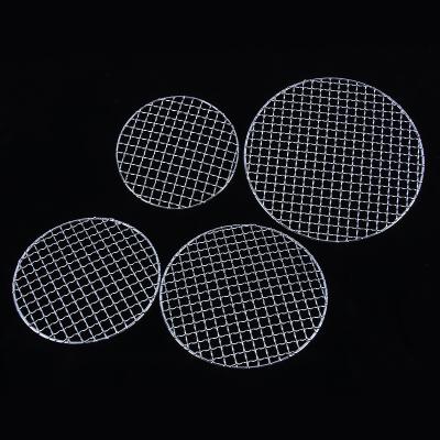 China Corrosion Resistance Charcoal Stove BBQ Grill Wire Mesh Korean BBQ Grill Grates Wire Mesh Stainless Steel BBQ Grill Net for sale