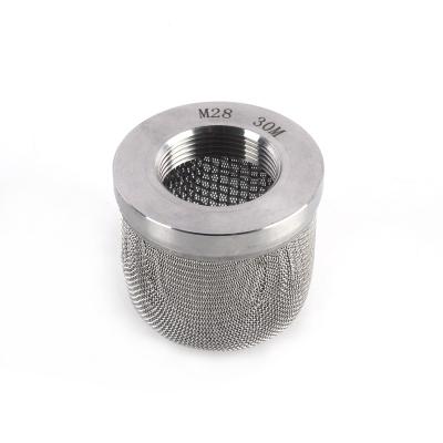 China Other Factory Supply 1mm 2mm 5mm Material Stainless Steel Screen Filter Cap for sale