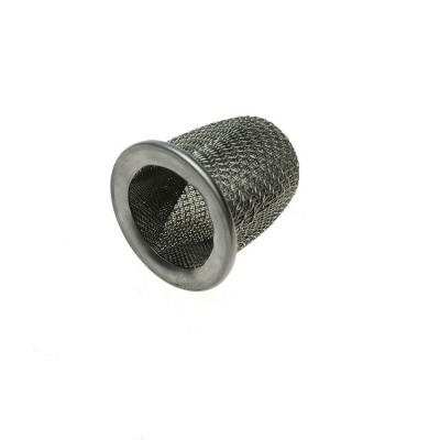 China Plain Weave Stainless Steel Dome Shape Pipe Mesh Screen Smoking Filter Cover for sale