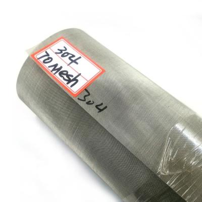 China High Quality Plain Weave 304 316 Stainless Steel Filter Wire Mesh For Filtering for sale