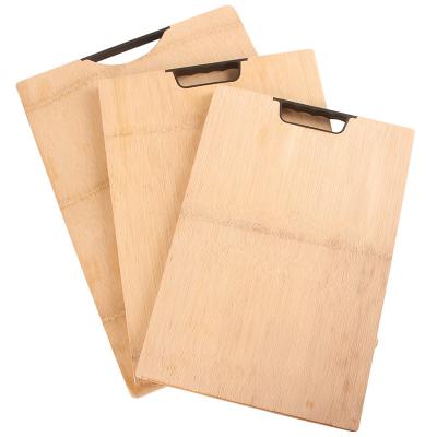 China Viable hot sale household square kitchen non-stick cutting board plus logo whole bamboo chopping board for sale